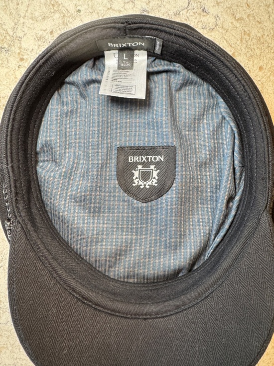 Brixton Classics Fiddler Fisherman Cap Black XL 100% cotton